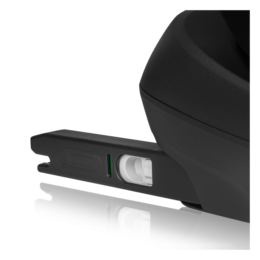 Lionelo - Avtosedež z vrtljivo osnovo LAVENDER i-Size 76-150 cm Black Carbon