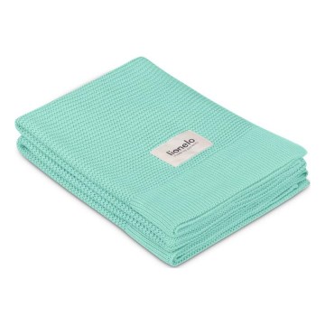 Lionelo - Bambusova odeja BAMBOO BLANKET 75x100 cm, mentolno zelena