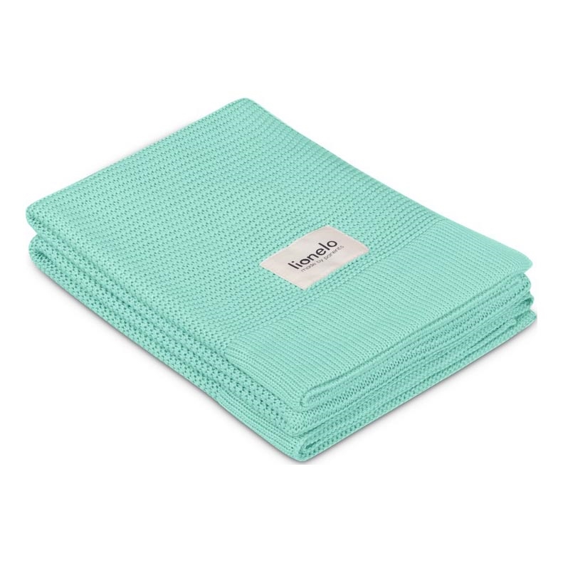 Lionelo - Bambusova odeja BAMBOO BLANKET 75x100 cm, mentolno zelena
