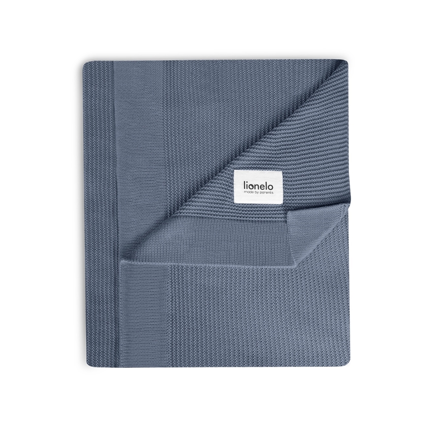 Lionelo - bambusova odeja BAMBOO BLANKET 75x100 cm modra