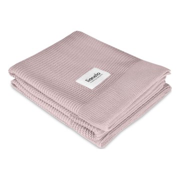 Lionelo - bambusova odejica BAMBOO BLANKET 75x100 cm rožnata