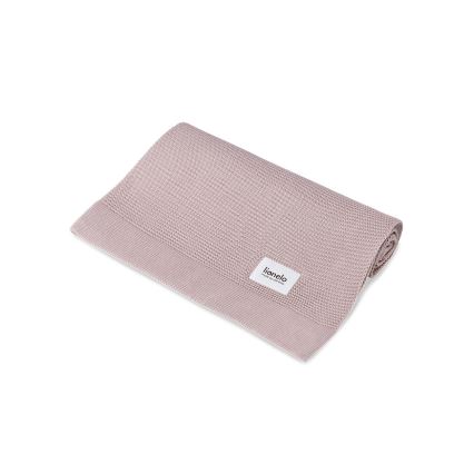 Lionelo - bambusova odejica BAMBOO BLANKET 75x100 cm rožnata