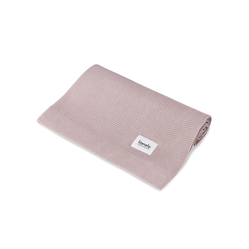 Lionelo - bambusova odejica BAMBOO BLANKET 75x100 cm rožnata