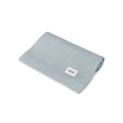 Lionelo - Bambusova odejica BAMBOO BLANKET 75x100 cm Siva