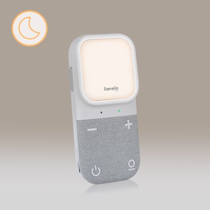 Lionelo - Brezžična polnilna otroška avdio varuška BABYLINE 2.3 5V