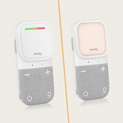 Lionelo - Brezžični polnilni avdio otroški monitor BABYLINE 2.2 5V