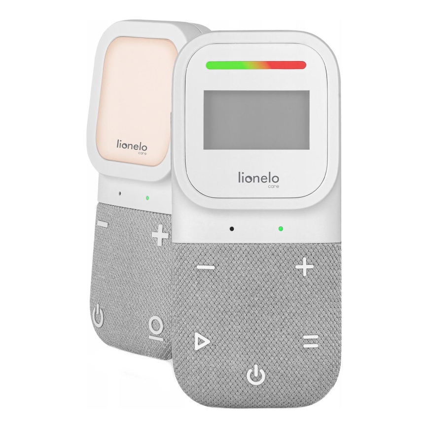 Lionelo - Brezžični polnilni avdio otroški monitor BABYLINE 2.3 5V
