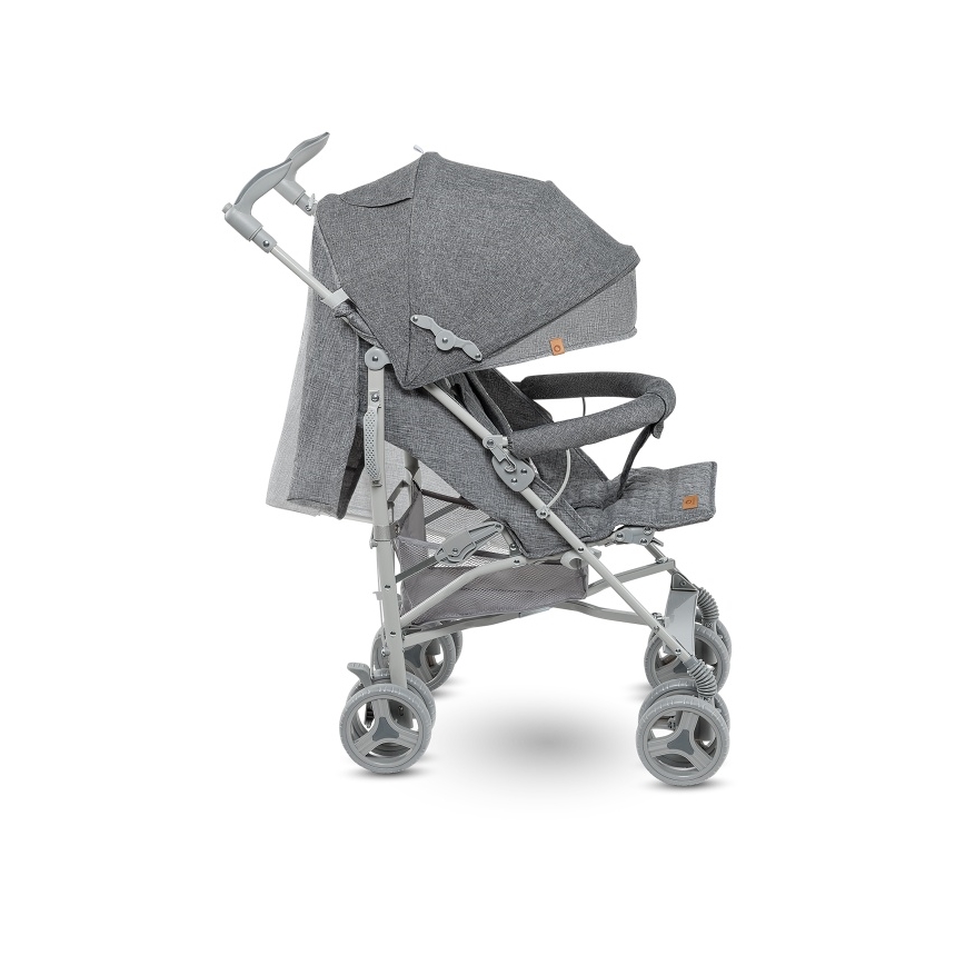 Lionelo - Dežnikarski voziček IRMA Siva/Temno siva