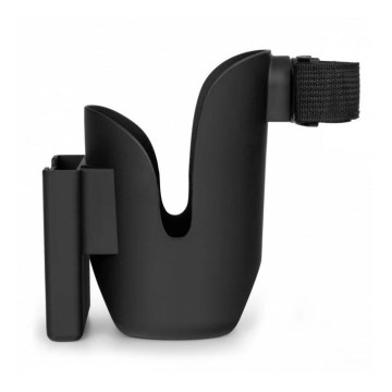 Lionelo - Držalo za pijačo za otroški voziček OVE Black Onyx
