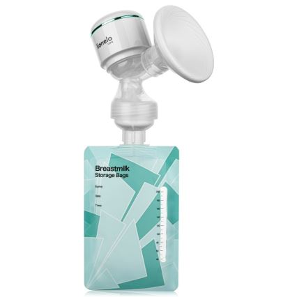 Lionelo - Polnilna električna prsna črpalka FIDI PLUS 5V 1200 mAh 180 ml