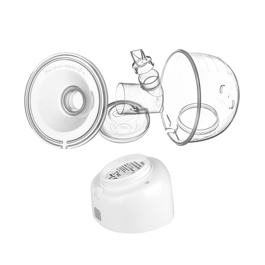 Lionelo - Električna polnilna prsna črpalka FIDI FREE SIMPLE 5V 1000 mAh 180 ml