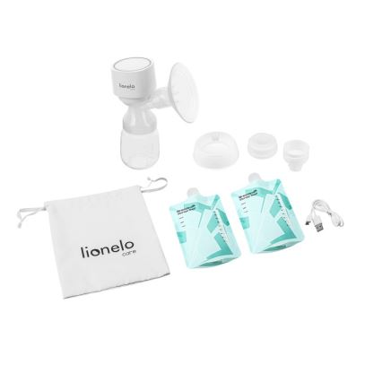 Lionelo - Električna polnilna prsna črpalka za materino mleko FIDI ONE 5V 1000 mAh 180 ml