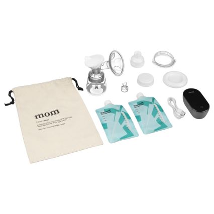 Lionelo - Električna polnilna prsna črpalka za materino mleko FIDI GO 5V 1200 mAh 150ml