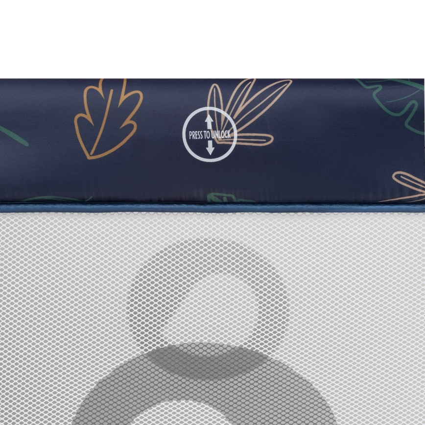 Lionelo - igralna ograja BONNIE mornarsko modra