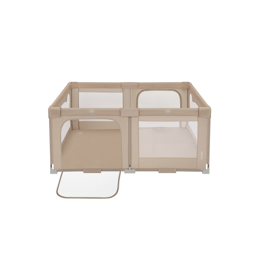 Lionelo - Igralna ograja FLORENCE Beige Sand