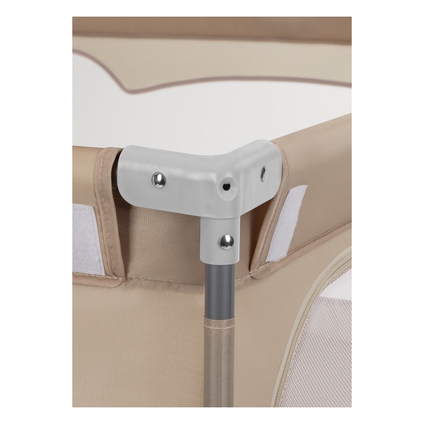 Lionelo - Igralna ograja FLORENCE Beige Sand