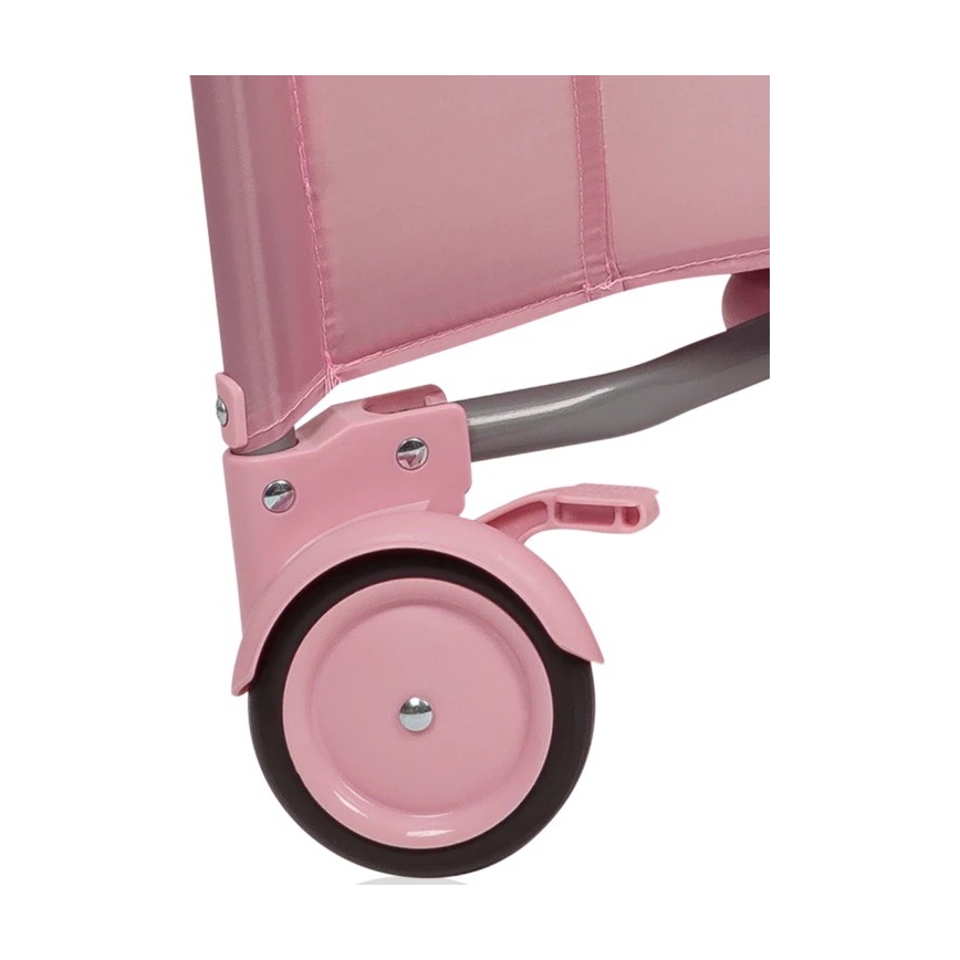 Lionelo - Igralna ograja MILLE PLUS Pink