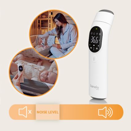 Lionelo - Infrardeči termometer FEVERSCAN 2xAAA