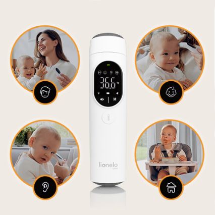 Lionelo - Infrardeči termometer FEVERSCAN 2xAAA