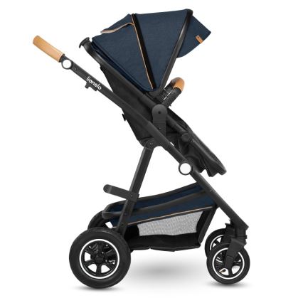 Lionelo - Kombiniran otroški voziček 2 v 1 AMBER Blue Navy