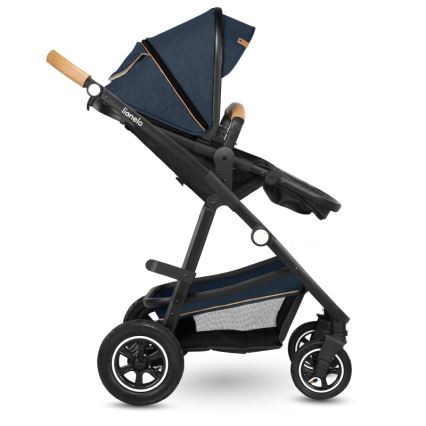 Lionelo - Kombiniran otroški voziček 2 v 1 AMBER Blue Navy