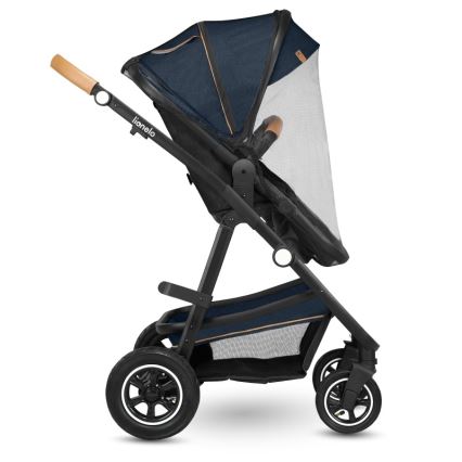 Lionelo - Kombiniran otroški voziček 2 v 1 AMBER Blue Navy