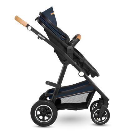 Lionelo - Kombiniran otroški voziček 2 v 1 AMBER Blue Navy