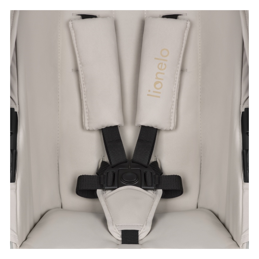 Lionelo - Kombiniran otroški voziček 2 v 1 AMBER PLUS Beige Sand