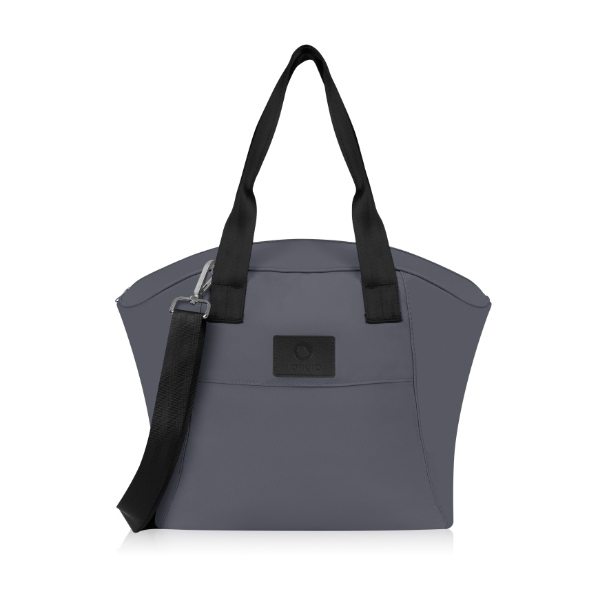 Lionelo - Kombiniran otroški voziček 2 v 1 AMBER PLUS grafitno siva