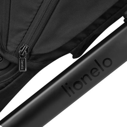 Lionelo - Kombiniran otroški voziček 2 v 1 LAYLA Black Onyx