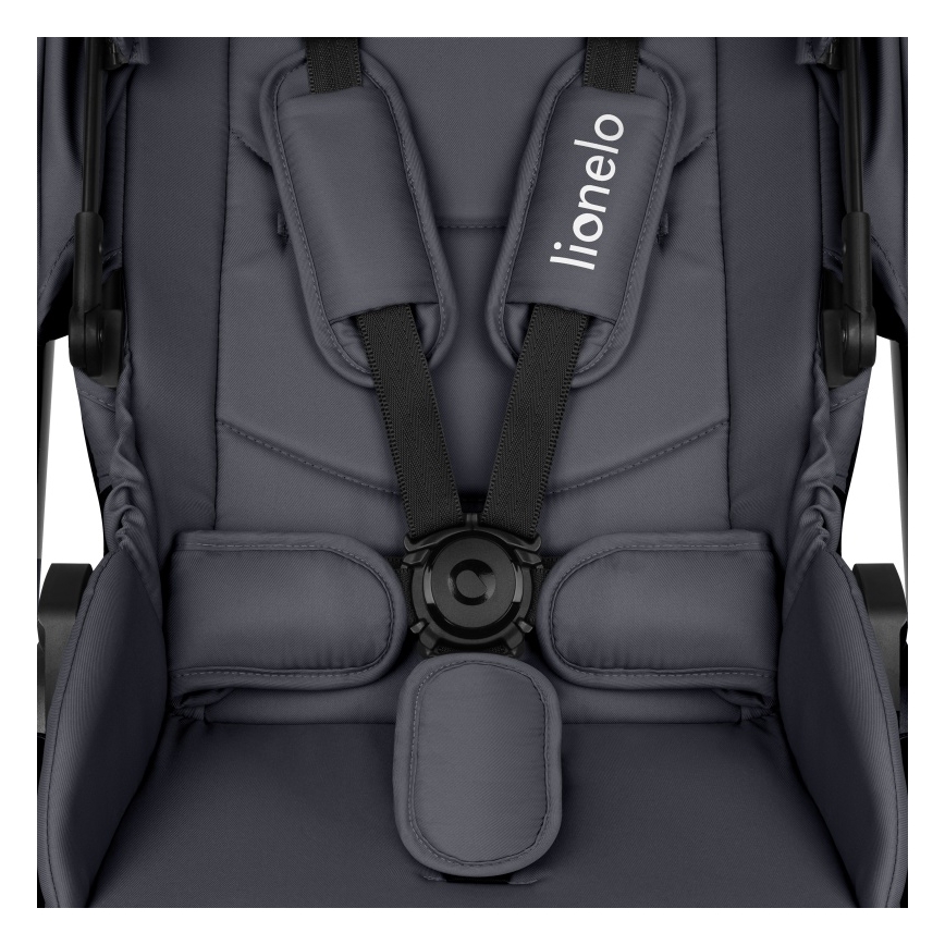 Lionelo - Kombiniran otroški voziček 2 v 1 LAYLA Grey Stone