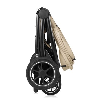 Lionelo - Kombiniran otroški voziček 2 v 1 MERIL Bež Pesek