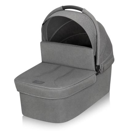 Lionelo - Kombiniran otroški voziček 2 v 1 MERIL Sivi kamen