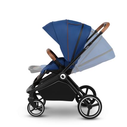 Lionelo - Kombiniran otroški voziček 2 v 1 MIKA Blue Navy