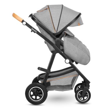 Lionelo - Kombiniran otroški voziček 2v1 AMBER Grey Stone