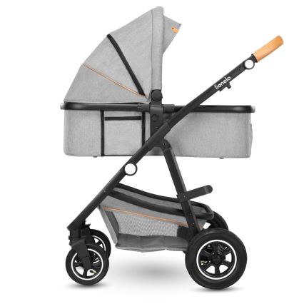 Lionelo - Kombiniran otroški voziček 2v1 AMBER Grey Stone