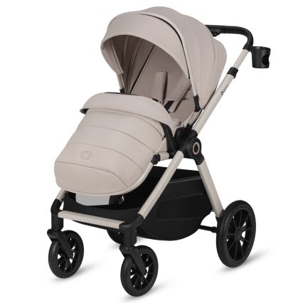 Lionelo - Kombiniran otroški voziček 2v1 LAYLA Beige Sand