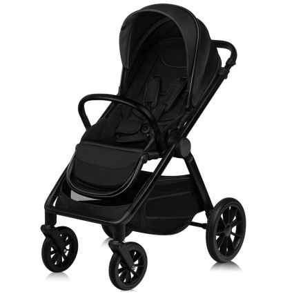 Lionelo - Kombiniran otroški voziček 2v1 LAYLA Black Onyx