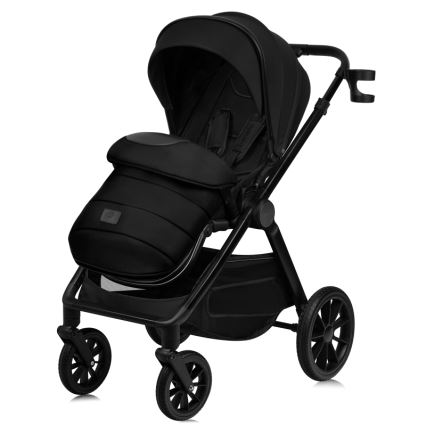 Lionelo - Kombiniran otroški voziček 2v1 LAYLA Black Onyx