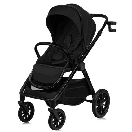 Lionelo - Kombiniran otroški voziček 2v1 LAYLA Black Onyx