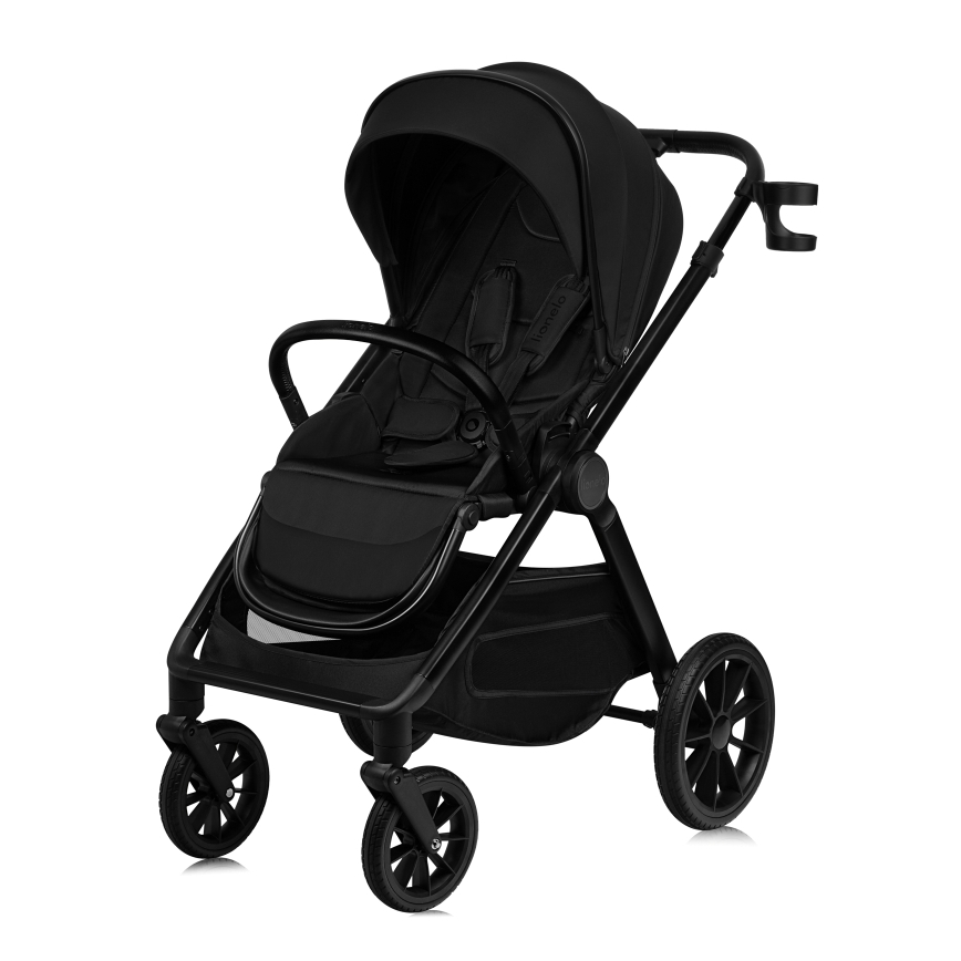 Lionelo - Kombiniran otroški voziček 2v1 LAYLA Black Onyx