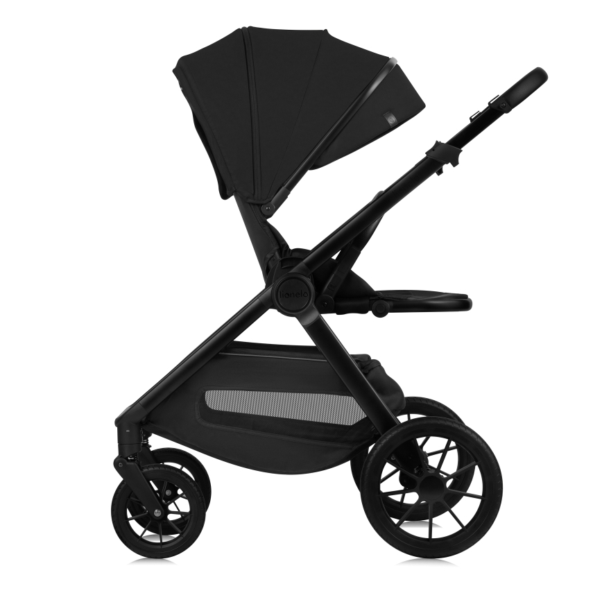 Lionelo - Kombiniran otroški voziček 2v1 LAYLA Black Onyx