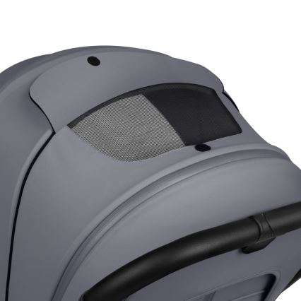 Lionelo - Kombiniran otroški voziček 2v1 MIKA PLUS Grey Stone