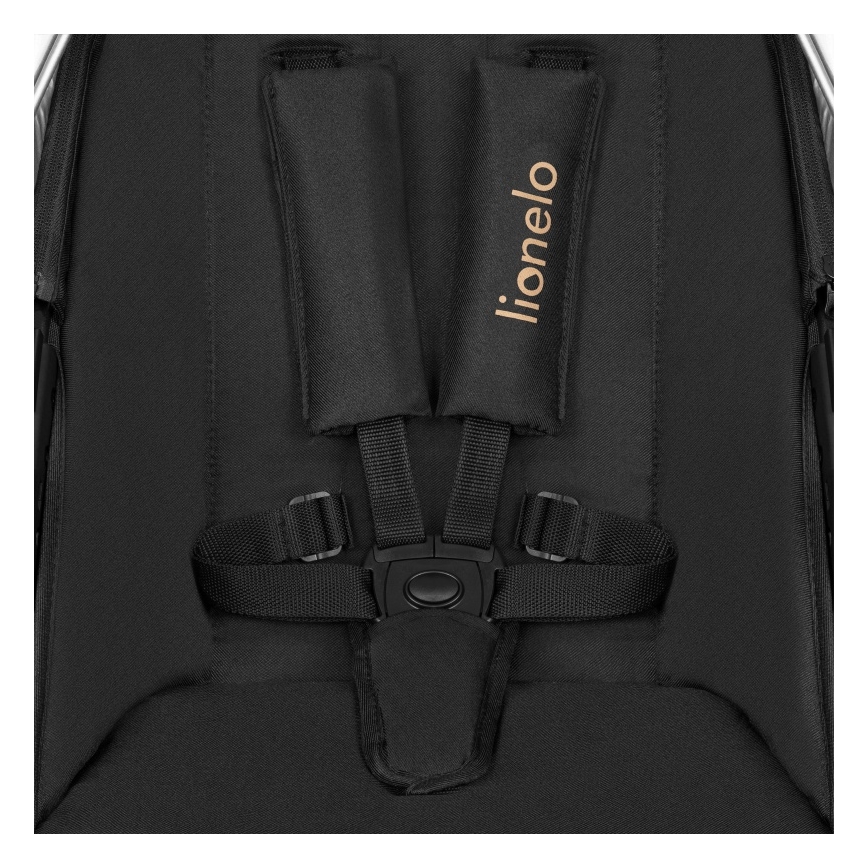 Lionelo - Kombiniran otroški voziček 3 v 1 AMBER črni oniks