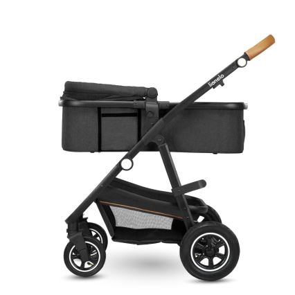 Lionelo - Kombiniran otroški voziček 3 v 1 AMBER Grey Graphite