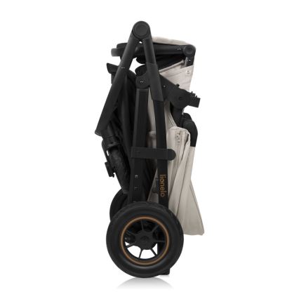 Lionelo - Kombiniran otroški voziček 3 v 1 AMBER PLUS Beige Sand