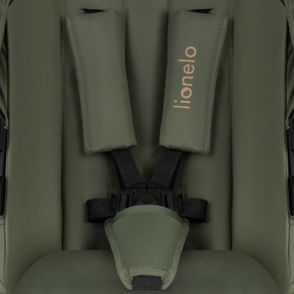 Lionelo - Kombiniran otroški voziček 3 v 1 AMBER PLUS Green Forest