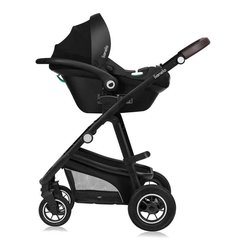 Lionelo - Kombiniran otroški voziček 3 v 1 BIANKA Beige Sand
