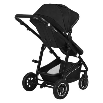 Lionelo - Kombiniran otroški voziček 3 v 1 BIANKA Black Onyx