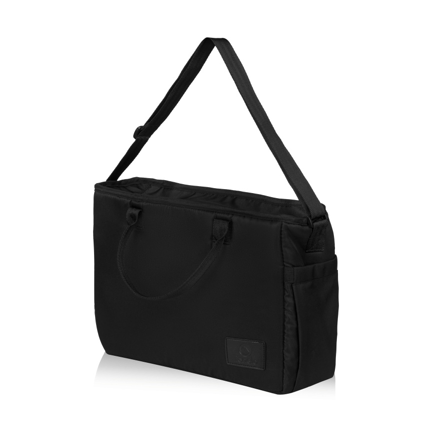 Lionelo - Kombiniran otroški voziček 3 v 1 LAYLA Black Onyx